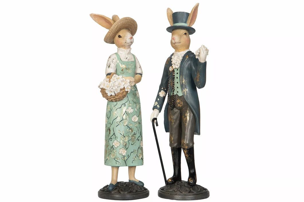 Hare Mr & Mrs 26cm 2-pack