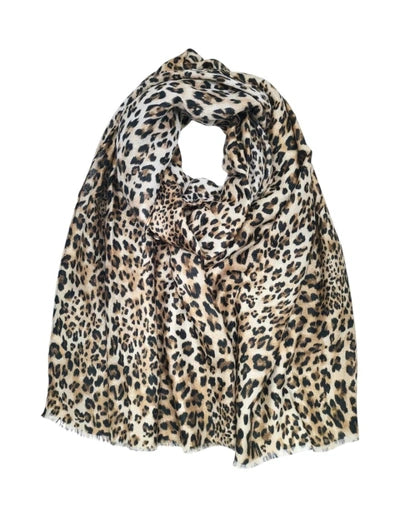 Leopard halsduk Brun