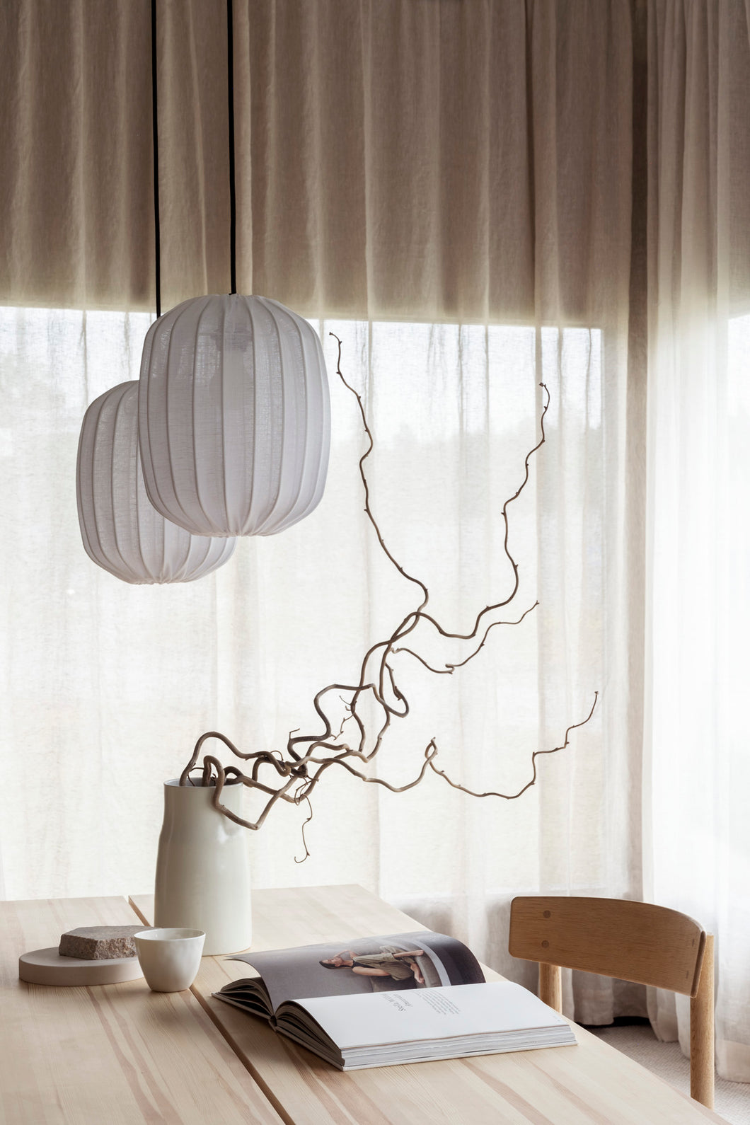 Lampa Prisma 25 linen White Watt & Veke