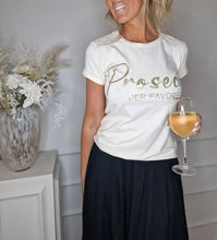 Ladda upp bild till gallerivisning, T-shirt Prosecco Beige
