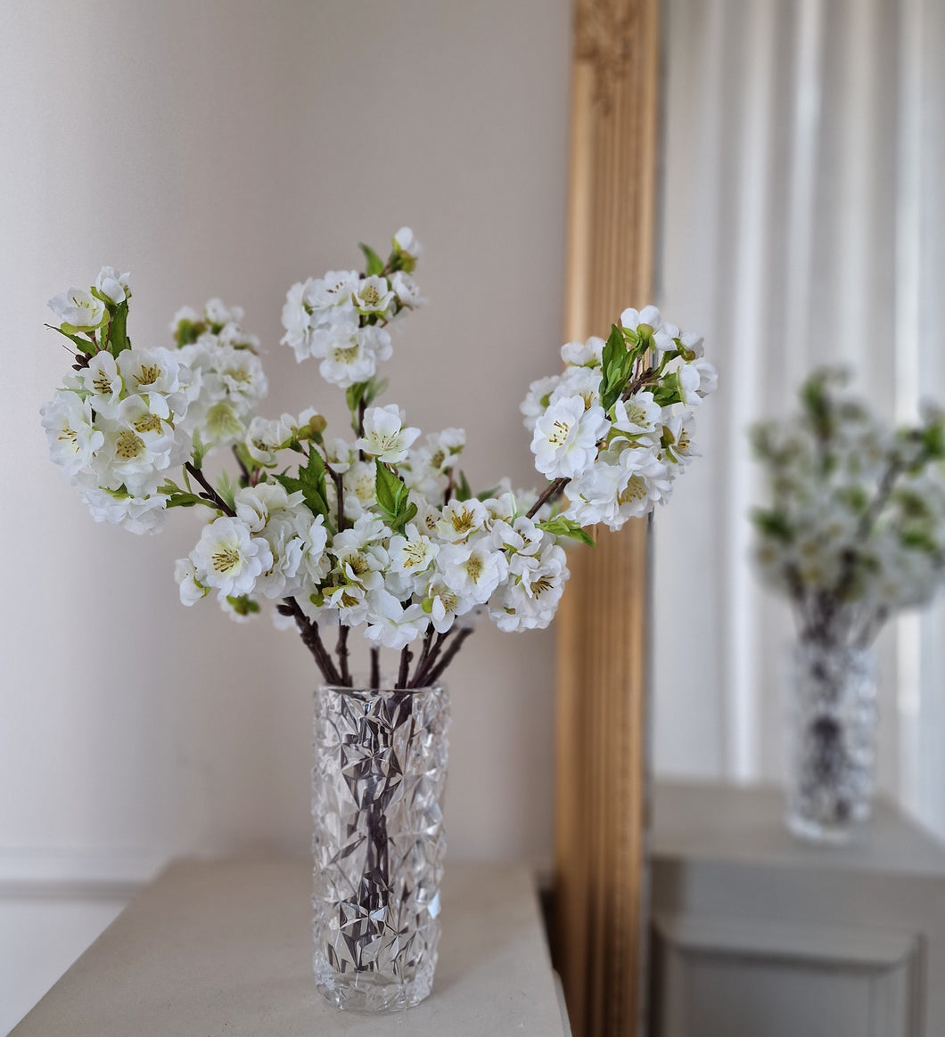 Flor de cerezo Blanco 45 cm