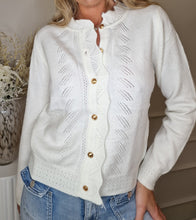 Load image into Gallery viewer, Lace Cardigan White
