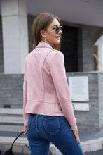 Ladda upp bild till gallerivisning, Perfecto mocka JACKET Gammelrosa
